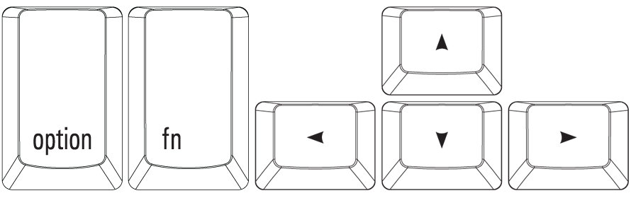 Arrow Key Cluster