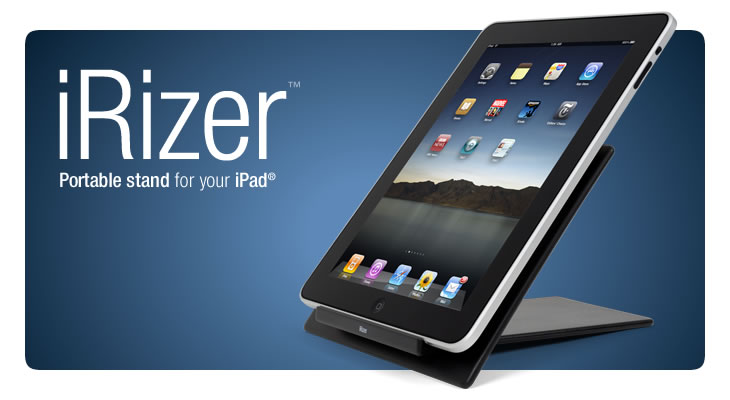 Matias iRizer - Portable ergonomic stand for your laptop - click to enlarge