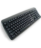 half-qwerty keyboard