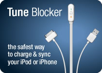 Tune Blocker - the safest way to charge & sync your iPod or iPhone