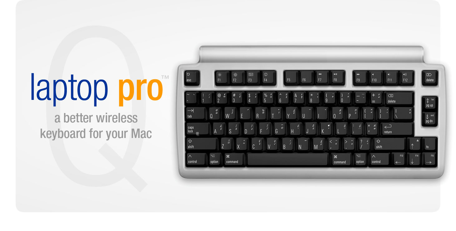 Matias Laptop Pro keyboard for Mac - click for larger images