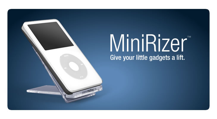 Matias MiniRizer – Pocket-sized gadget stand