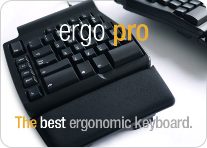 Matias Ergo Pro - The best ergonomic keyboard.